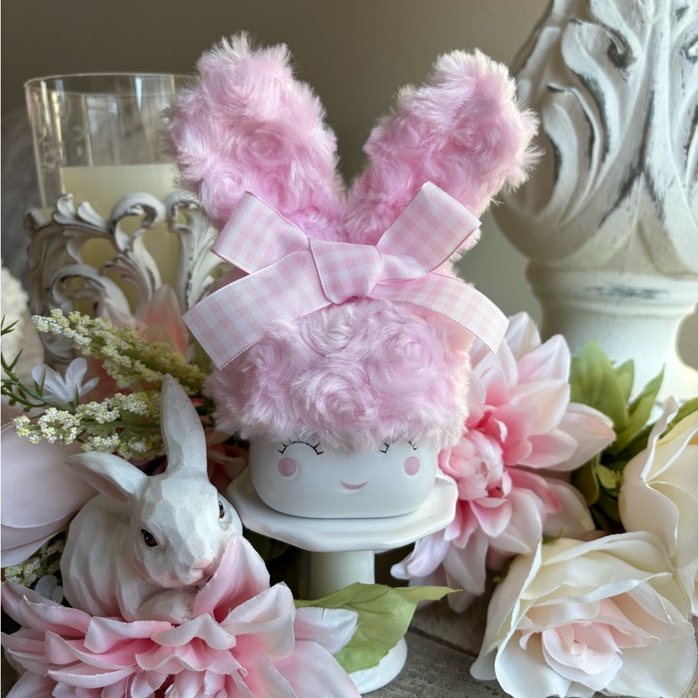 🐰Easter Bunny Marshmallow Mug Hat, Easter Tier Tray Decor